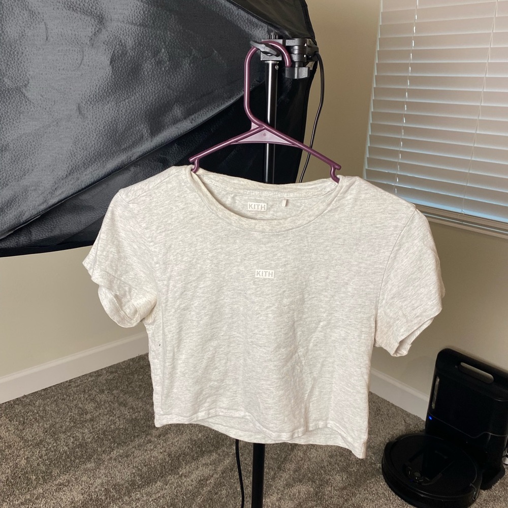 Kith Grey Crop Top